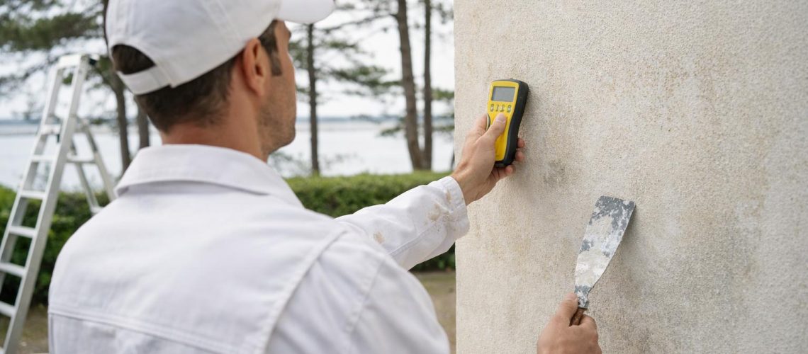 peinture façade bord de mer protection sel